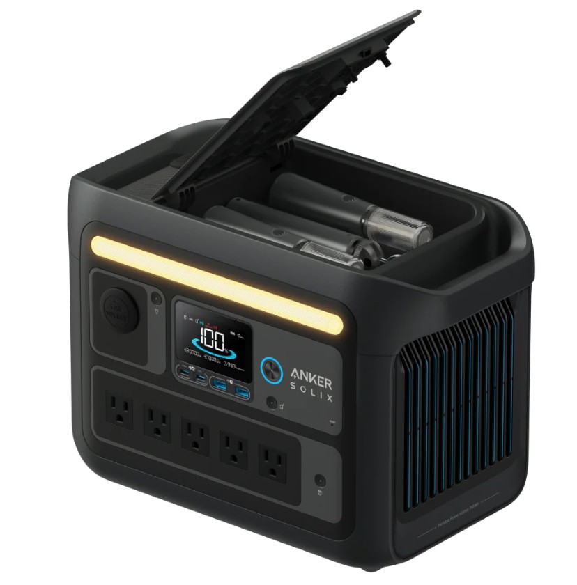 Solix C800 Plus Portable Power Station ポータブル電源 768Wh 高出力AC 長寿命10年 携帯型ライト搭載 A1754511 アンカー Anker 在庫限り特価