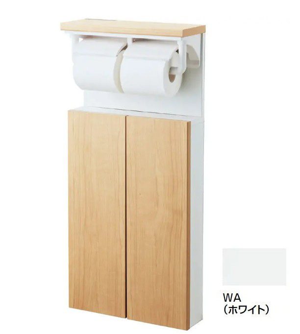 TSF-211U/WA ホワイト トイレ収納棚　埋込収納棚　紙巻器付 　LIXIL　INAX　リクシル　イナックス