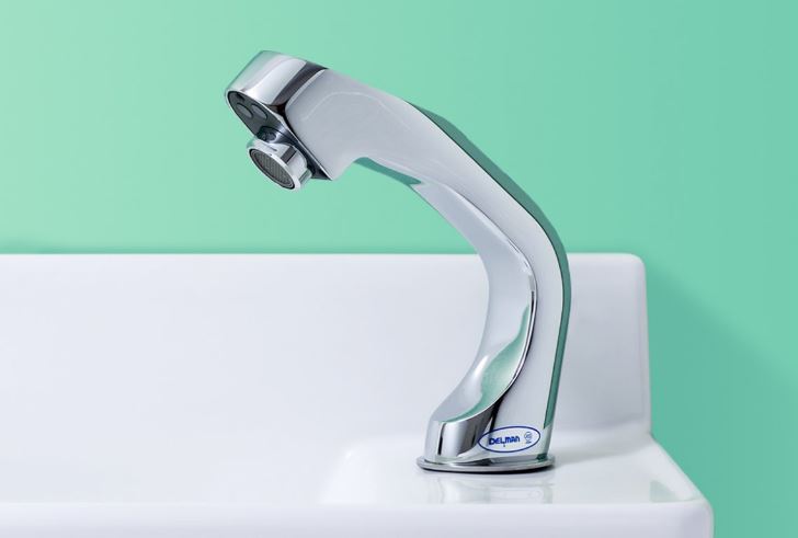 V-88X バイタル 自動水栓 混合栓付 DELMAN デルマン 送料無料